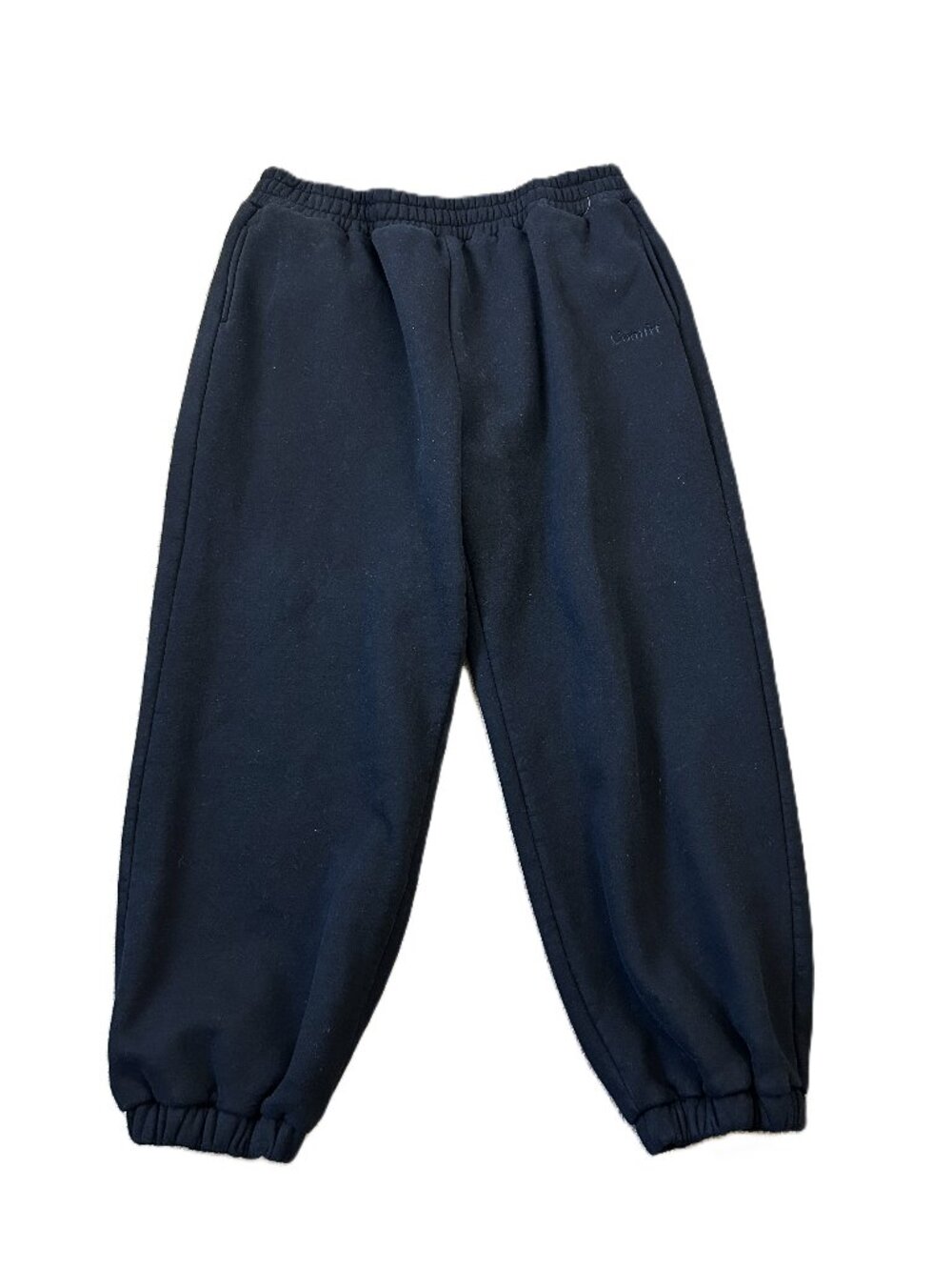 Comfrt Joggers Black Cotton Blend 3XL